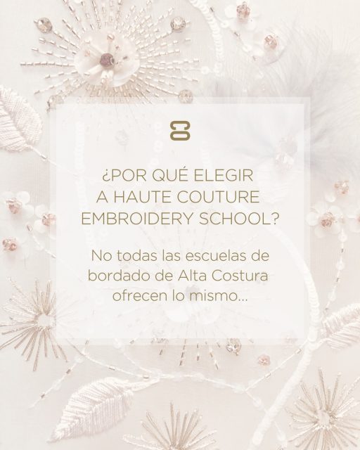 Elegir una formación de bordado de Alta Costura es una decisión importante. No se trata solamente de aprender una técnica, sino de encontrar un espacio donde puedas avanzar con acompañamiento, precisión y una metodología adaptada a tus objetivos.

En Haute Couture Embroidery School encontrarás especialización en Bordado Lunéville y pedrería, formación individual, fechas flexibles, opciones presenciales en Barcelona, en tu ciudad y formación online.

💕¿Quieres empezar o perfeccionar tu camino en el bordado de Alta Costura? Escríbenos “FORMACIÓN” por privado.

Guarda este carrusel para volver a consultarlo y compártelo con una persona interesada en el bordado de Alta Costura.

#bordadoluneville #bordadodealtacostura #bordadoconpedreria #hauteCoutureEmbroidery #escueladebordado bordadoartesanal altaCostura bordadoprofesional formacionartesanal corinarosello bordadoenbarcelona cursosonline