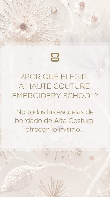 Elegir una formación de bordado de Alta Costura es una decisión importante. No se trata solamente de aprender una técnica, sino de encontrar un espacio donde puedas avanzar con acompañamiento, precisión y una metodología adaptada a tus objetivos.

En Haute Couture Embroidery School encontrarás especialización en Bordado Lunéville y pedrería, formación individual, fechas flexibles, opciones presenciales en Barcelona, en tu ciudad y formación online.

💕¿Quieres empezar o perfeccionar tu camino en el bordado de Alta Costura? Escríbenos “FORMACIÓN” por privado.

Guarda este carrusel para volver a consultarlo y compártelo con una persona interesada en el bordado de Alta Costura.

#bordadoluneville #bordadodealtacostura #bordadoconpedreria #hauteCoutureEmbroidery #escueladebordado bordadoartesanal altaCostura bordadoprofesional formacionartesanal corinarosello bordadoenbarcelona cursosonline