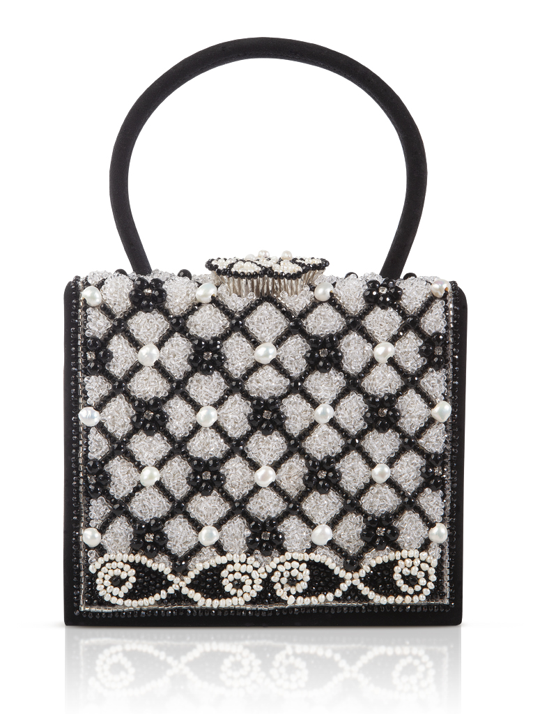 Handbag onnix Fuster Couture Embroidery