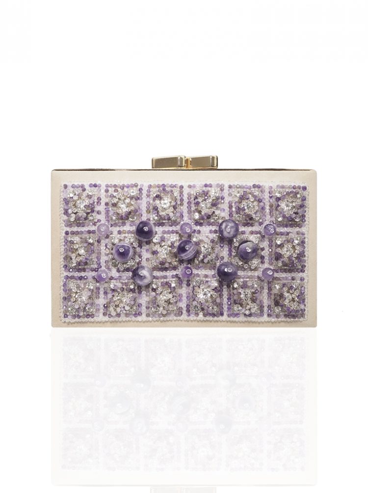 Clutch Amatistas Haute Couture Embroidery