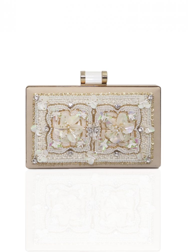 Clutch sequins Haute Couture Embroidery
